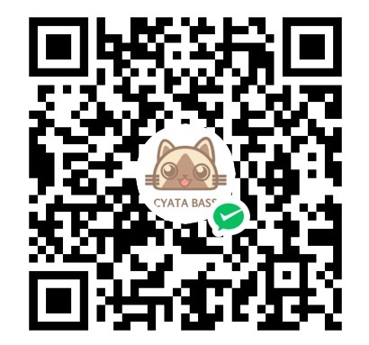 CYATA学习系统赞赏码，可长按保存